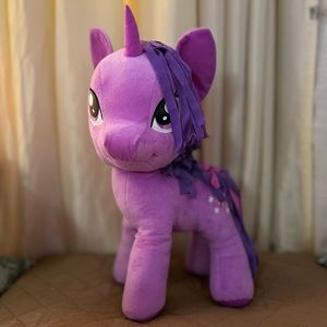 SOLD Twilight Sparkle MLP Funrise Hasbro Large Plush 20”